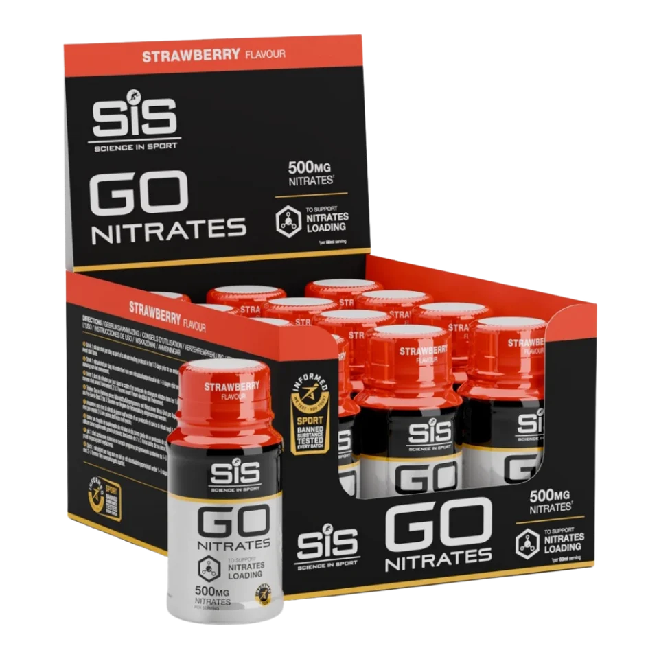SiS Go Nitrate Shot Strawbery 12 Pack