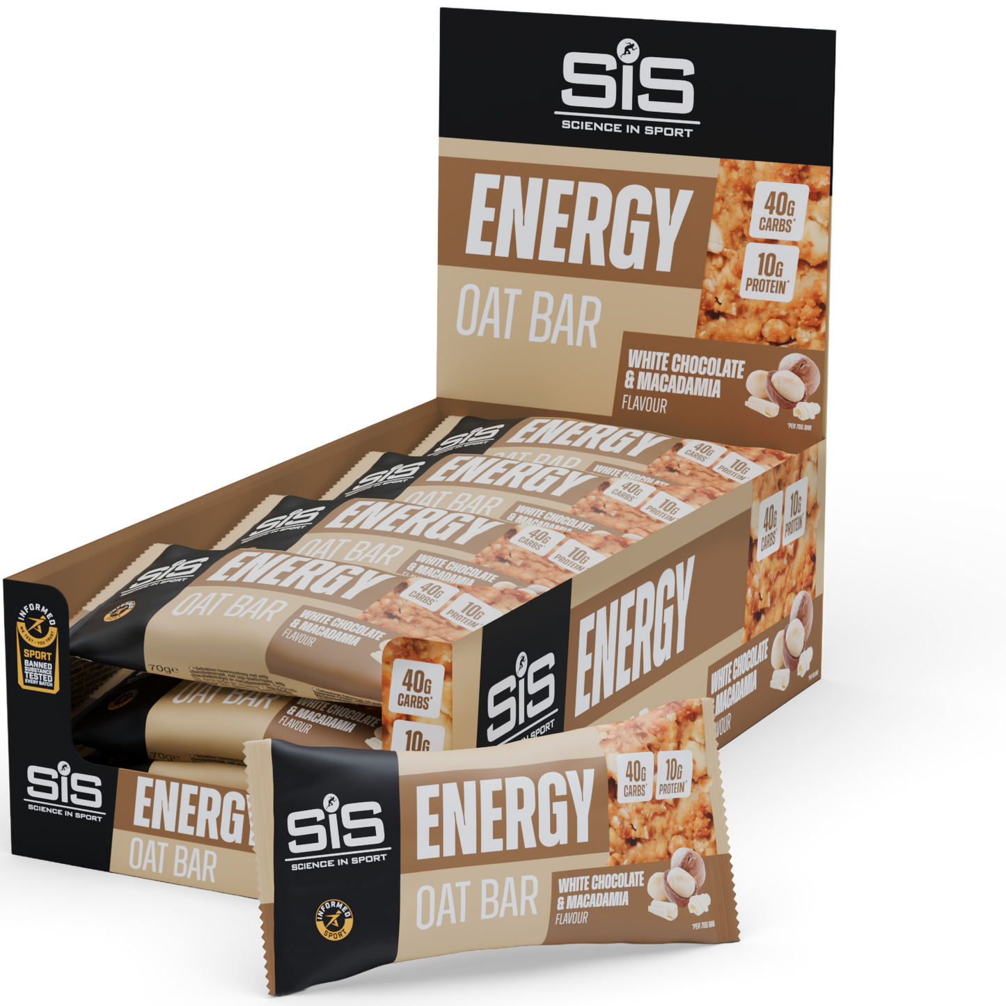 SiS Oat Bar Energy 70g x 12